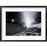 Ron Miller/Stocktrek Images - The Ice Fountains of Enceladus (R823731-AEAEAGOFDM)