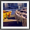 Ric Ergenbright / Danita Delimont - Greece, Mykonos Fishing Nets on Boats (R826258-AEAEAGOFDM)