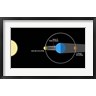 Ron Miller/Stocktrek Images - A diagram illustrating how Eclipses are created (R831161-AEAEAGOFDM)