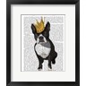 Fab Funky - Boston Terrier And Crown (R838741-AEAEAGOFDM)