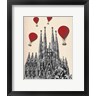 Fab Funky - Sagrada Familia and Red Hot Air Balloons (R839400-AEAEAGOFDM)