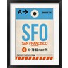 Naxart - SFO San Francisco Luggage Tag 1 (R846660-AEAEAGOFDM)