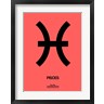 Naxart - Pisces Zodiac Sign Black (R847471-AEAEAGOFDM)