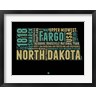 Naxart - North Dakota Word Cloud 1 (R847699-AEAEAGOFDM)