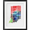 Naxart - Indiana Watercolor Word Cloud (R847786-AEAEAGOFDM)