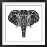Lisa Kroll - Black Elephant Polygon (R848211-AEAEAGOFDM)