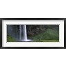 Panoramic Images - Waterfall in a Forest, Iceland (R858334-AEAEAGOFDM)