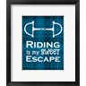 Sports Mania - Riding is My Sweet Escape - Blue (R879118-AEAEAGOFDM)