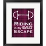 Sports Mania - Riding is My Sweet Escape - Red (R879120-AEAEAGOFDM)