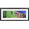 Panoramic Images - Colorful Houses, Cape Town, South Africa (R879825-AEAEAGOFDM)