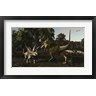 Arthur Dorety/Stocktrek Images - Bistahieversor Attacking a Pair of Pentaceratops (R884994-AEAEAGOFDM)