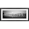 Panoramic Images - Vancouver Skyline, British Columbia, Canada BW (R885299-AEAEAGOFDM)