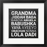Color Me Happy - Grandma Various languages - Chalkboard (R899225-AEAEAGOEDM)