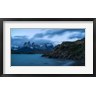 Panoramic Images - Lake with Mountain, Lake Pehoe, Torres de Paine National Park, Patagonia, Chile (R899888-AEAEAGOFDM)