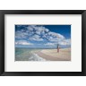 Michael Runkel / DanitaDelimont - Woman walking on white sand beach of Beachcomber Island, Mamanucas Islands, Fiji (R901765-AEAEAGOFDM)