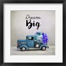 Color Me Happy - Dream Big - Blue Truck and Flowers (R931642-AEAEAGOFDM)