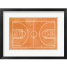 Sports Mania - Basketball Court Orange Paint Background (R934747-AEAEAGOFDM)