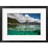Panoramic Images - Bungalows on the Beach, Moorea, Tahiti, French Polynesia (R972161-AEAEAGOFDM)