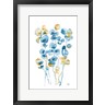 Andrea Bijou - Blue and Gold Watercolor Floral (R994766-AEAEAGOFDM)