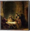 The Supper at Emmaus, 1648 by Rembrandt van Rijn Canvas Print