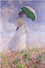 Claude Monet - Woman with a Parasol turned to the Right, 1886 Laminate