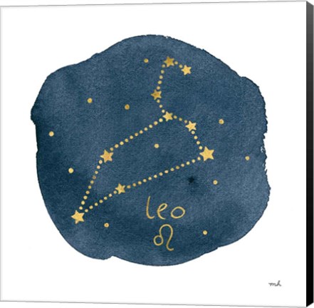 Framed Horoscope Leo Print