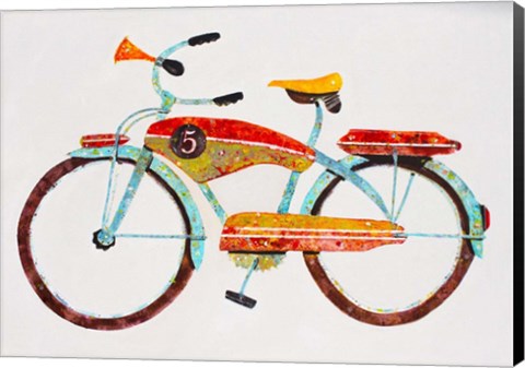 Framed Bike No. 5 Print