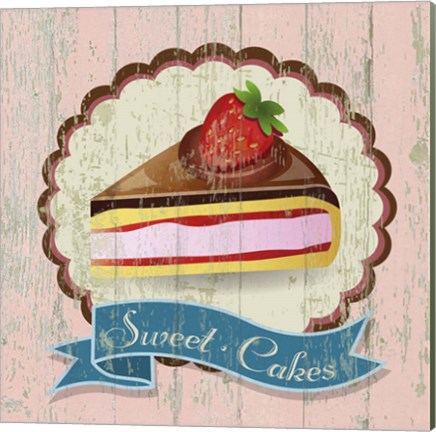 Framed Sweet Cakes Print