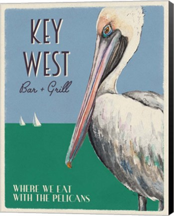 Framed Key West Print