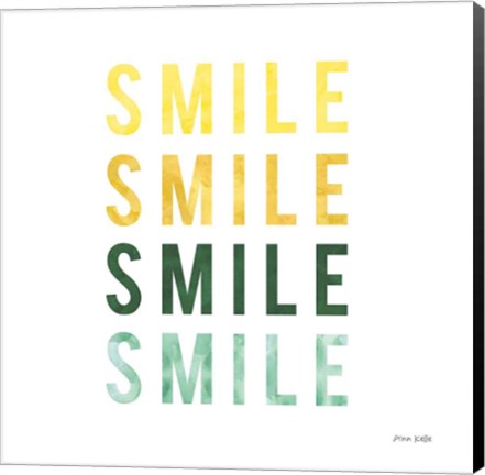 Framed Smile Smile Print