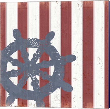 Framed American Coastal II Print