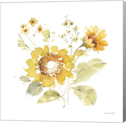 Framed Sunflowers Forever 06 Print