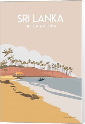 Framed Sri Lanka Print