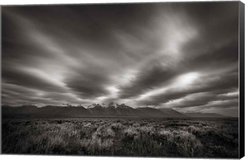 Framed Teton Sky Print