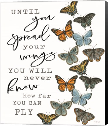 Framed Spread your Wings Print