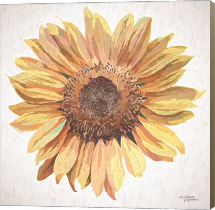Framed Sunny Sunflower Print