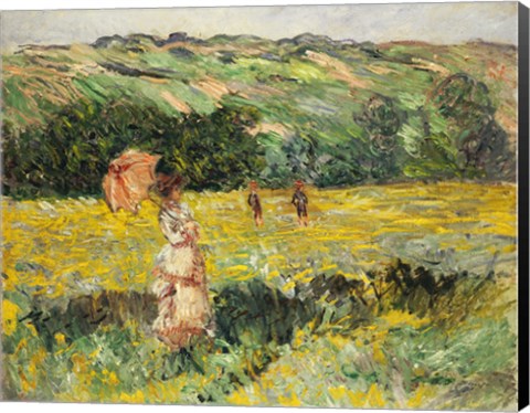 Framed Limetz Meadow, 1887 Print