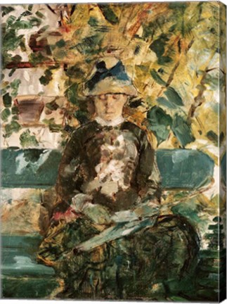 Framed Portrait of Adele Tapie de Celeyran Print