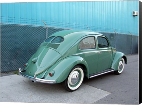 Framed 1949 VW Beetle Print