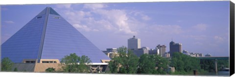 Framed Pyramid Memphis TN Print