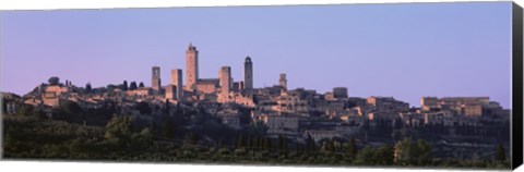 Framed San Gimignano, Tuscany, Italy Print