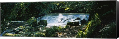 Framed Waterfall, Birks O&#39; Aberfeldy, Perthshire, Scotland Print