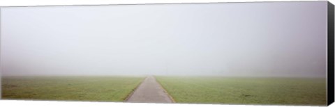 Framed Road passing through a landscape, Baden-Wurttemberg, Germany Print
