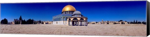 Framed Dome of The Rock, Temple Mount, Jerusalem, Israel Print