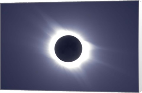 Framed Total solar eclipse Print