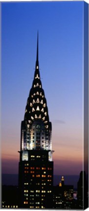 Framed Chrysler Building, Manhattan, New York City Print