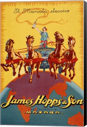 Framed James Hopps &amp; Son Print