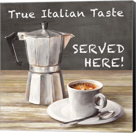 Framed True Italian Taste Print