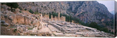 Framed Ruins of a Stadium, Delphi, Greece Print