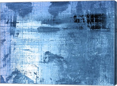 Framed Bleu Print